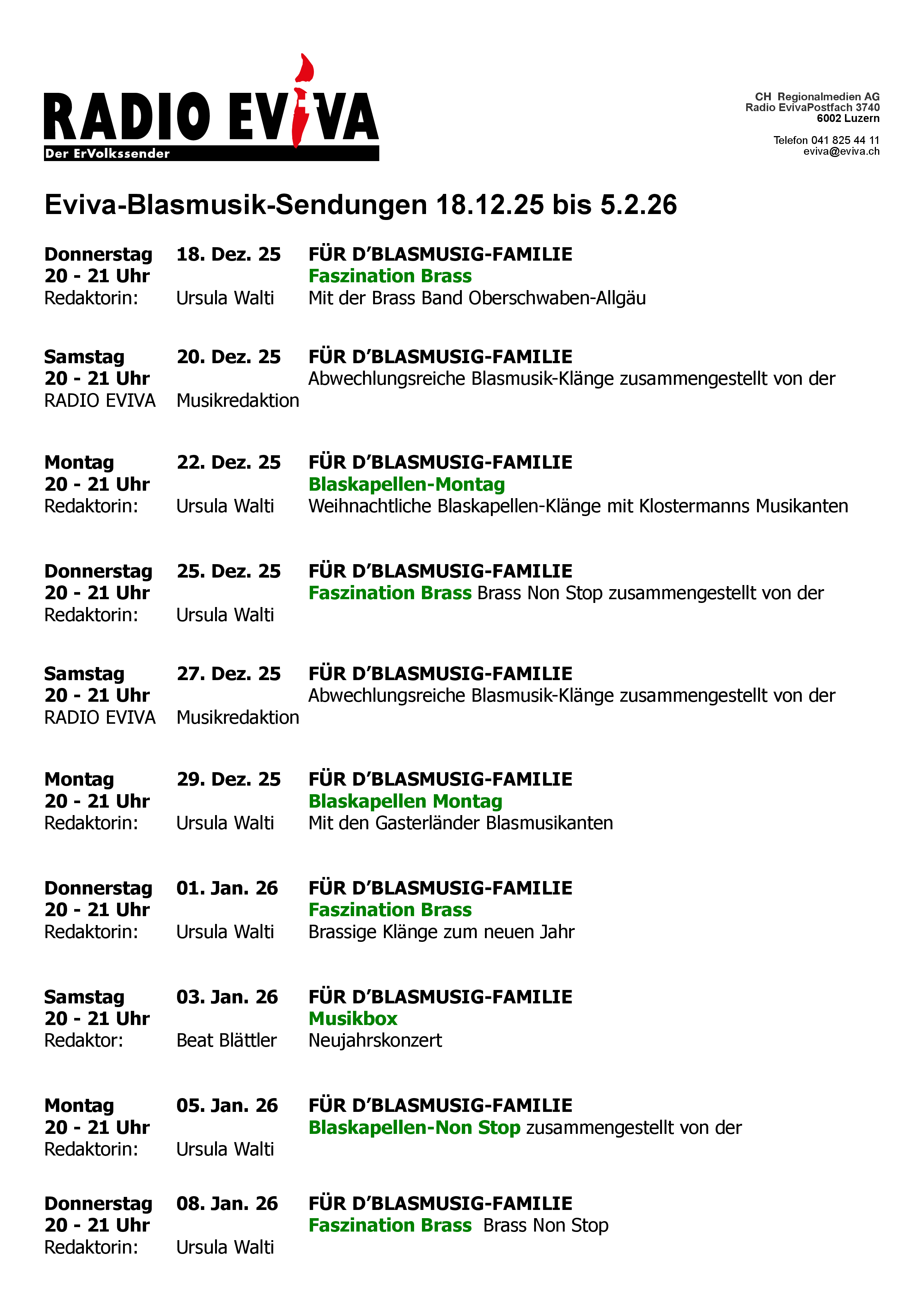 Eviva-Blasmusik-Sendungen 18.12.25. - 5.2.26-0001
